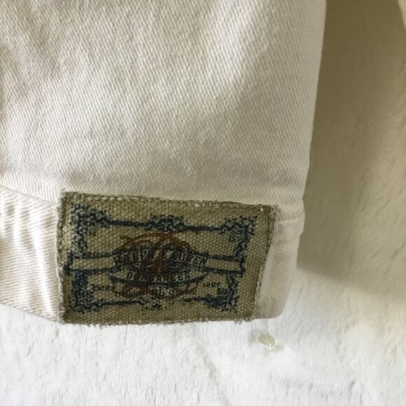 Ralph Lauren Girl White  Cropped Denim Jacket - Picture 10 of 14